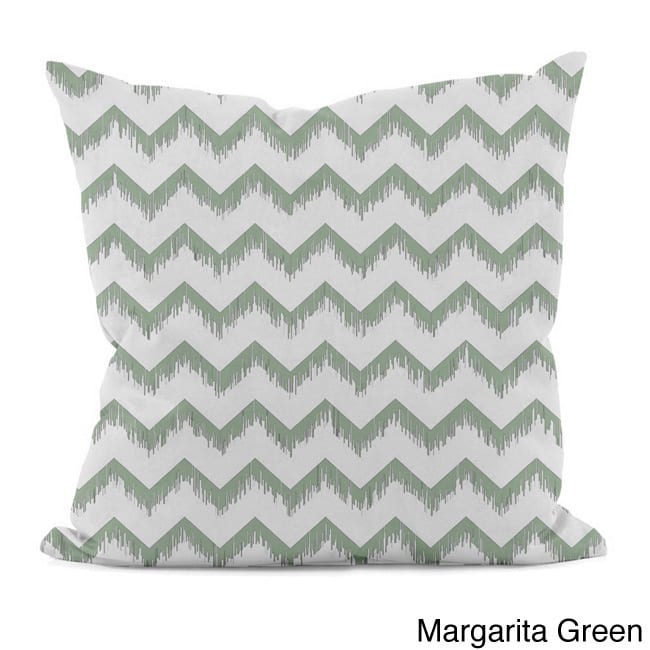 Sketched Zig-zag 18x18-inch Decorative Pillow