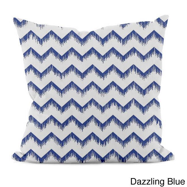 Sketched Zig-zag 16x16-inch Decorative Pillow