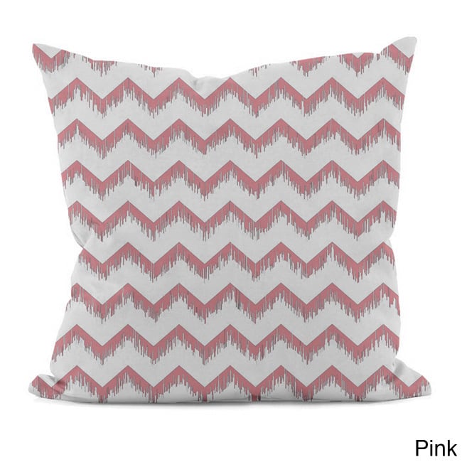 Sketched Zig-zag 16x16-inch Decorative Pillow
