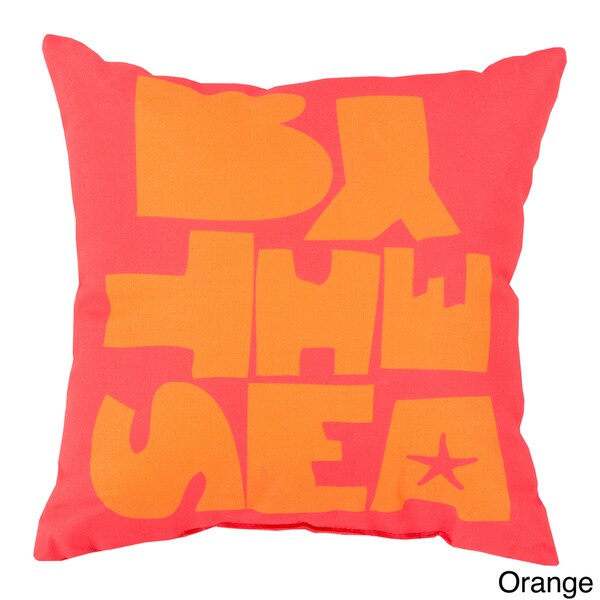 Shop By The Sea Indoor/Outdoor Decorative Throw Pillow Overstock