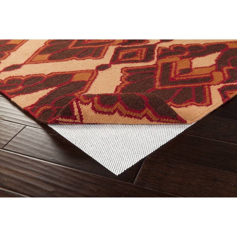 Superior Luxury Lock Grip Reversible Hard Surface Non-slip Rug Pad - White