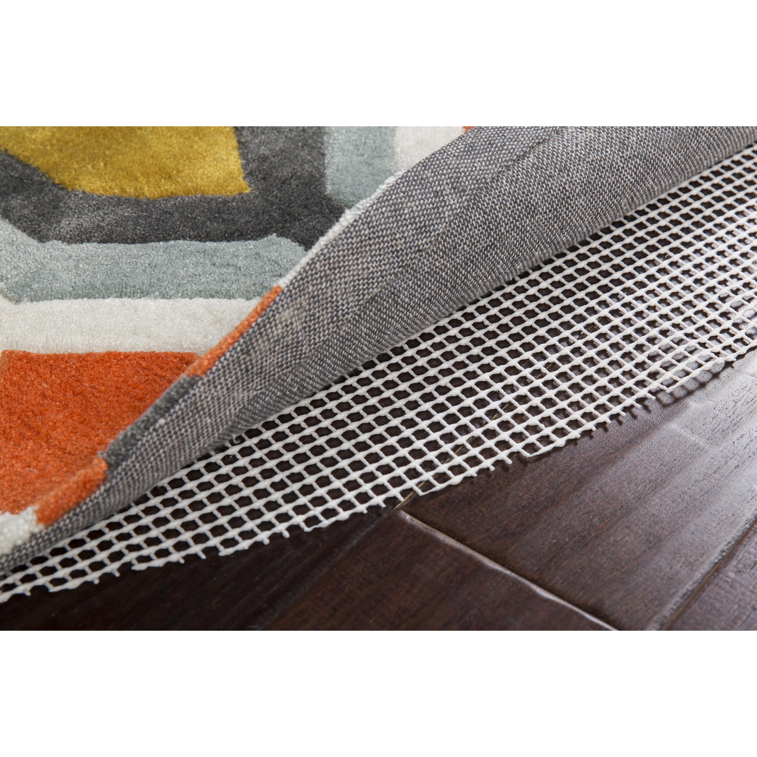 Ultra Lock Grip Reversible Hard Surface Non slip Rug Pad (6x9 Oval)