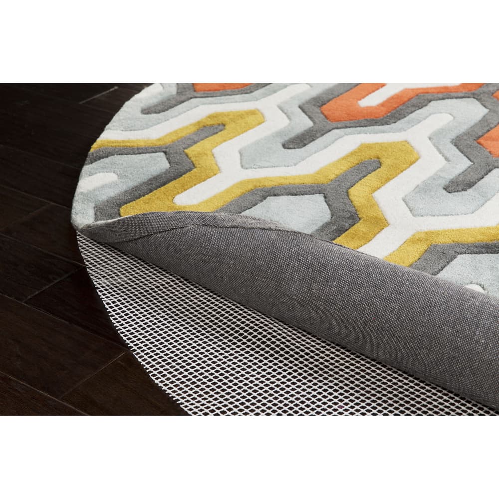 Ultra Lock Grip Reversible Hard Surface Non-slip Rug Pad - White