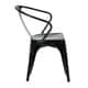 preview thumbnail 9 of 10, OSP Home Furnishings Patterson Metal Chair (4 Pack)