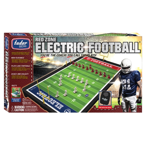 Tudor Games Red Zone Electric Football Game Overstock