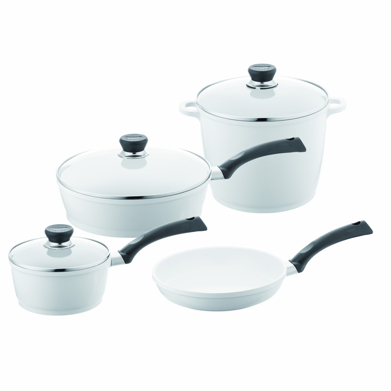 Berndes 697601 SignoCast Pearl Ceramic Coated Cast Aluminum 10-piece  Cookware Set (As Is Item) - Bed Bath & Beyond - 26421434