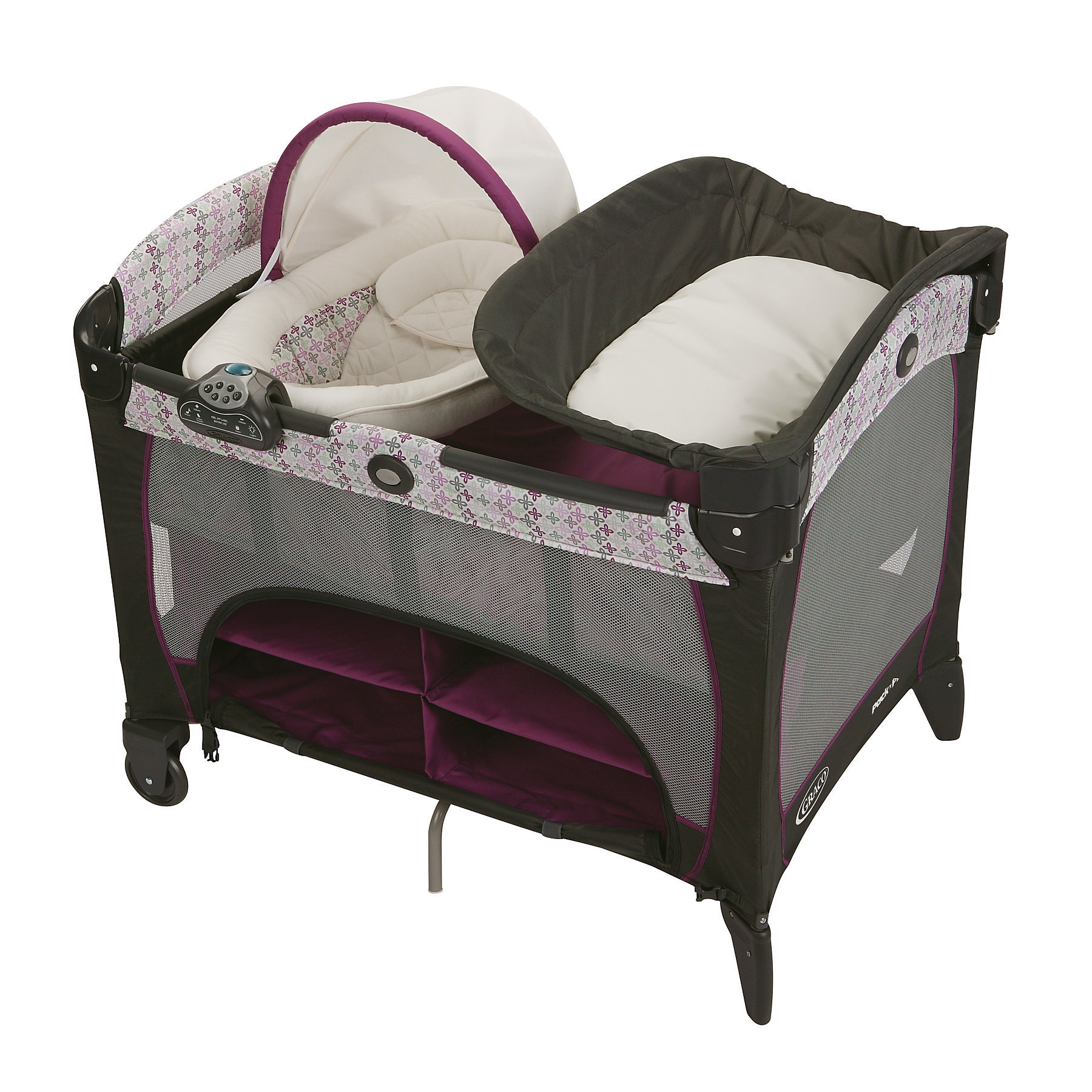 Graco Pack 'n Play with Newborn Napper Station DLX in Nyssa