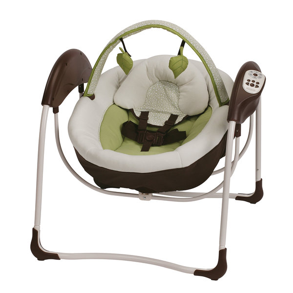 Graco Glider Petite LX Gliding Swing in Go Green  