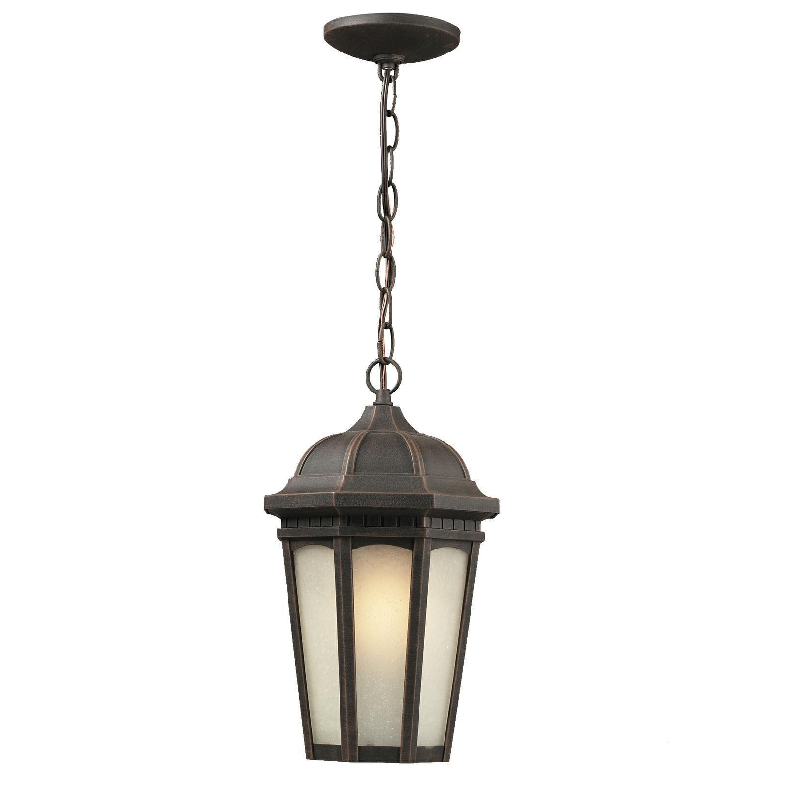 Z lite Newport 1 light Antique Bronze Outdoor Pendant Chain Light