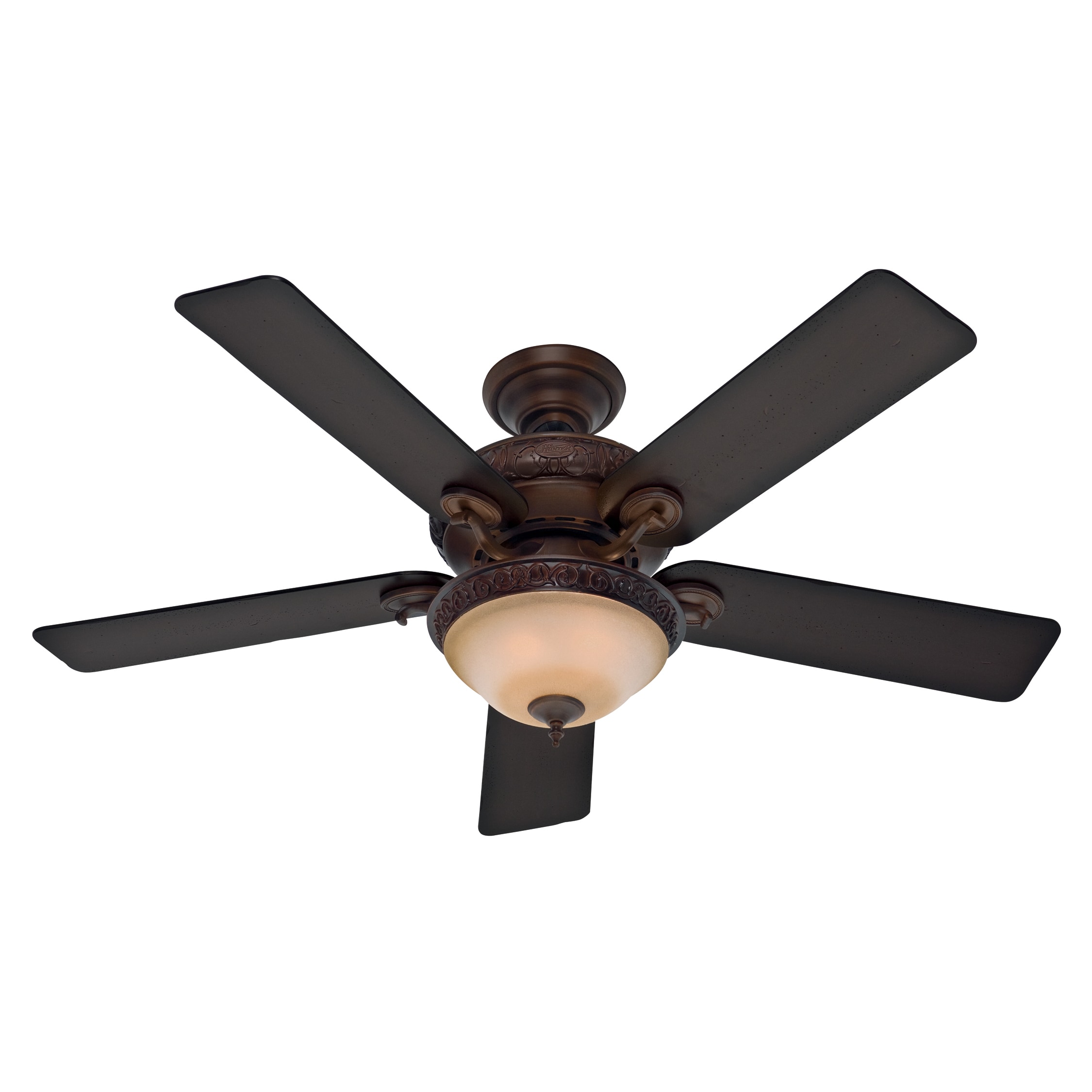 Hunter Fan 52 inch Vernazza Brushed Cocoa 5 blade Aged Barnwood Ceiling Fan