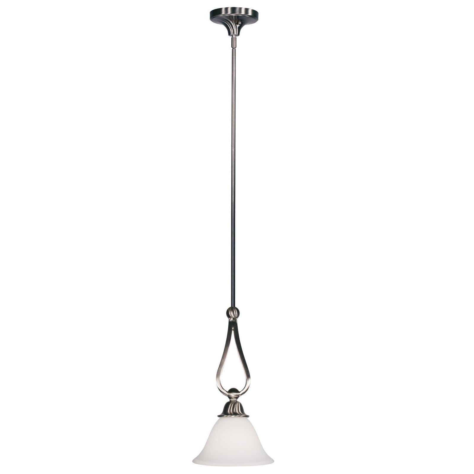 Carlisle 1 light Matte Opal Glass Mini Pendant