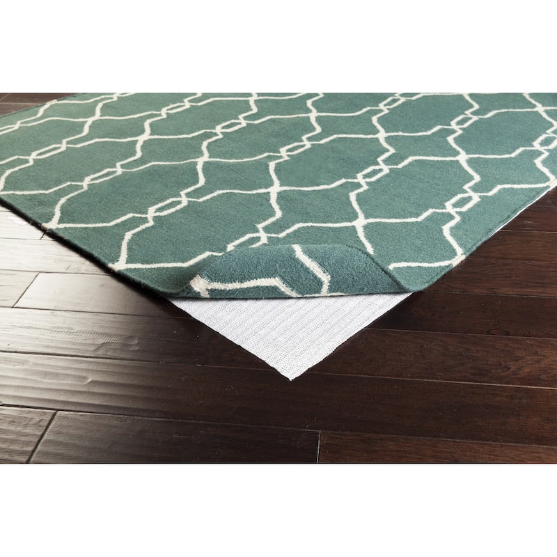 Ultra Secure Lock Grip Reversible Hard Surface Non-slip Rug Pad - White