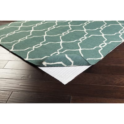 Ultra Secure Lock Grip Reversible Hard Surface Non-slip Rug Pad - White