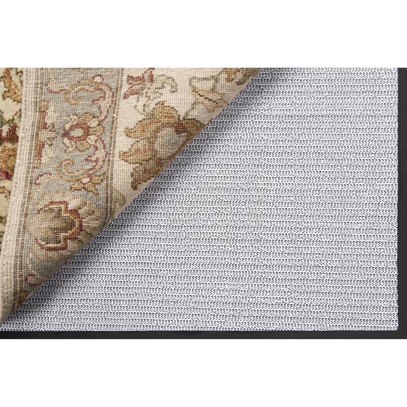 Ultra Secure Lock Grip Reversible Hard Surface Non-slip Rug Pad - White - Dual Surface/Non-Slip - 9' x 12' - Rectangle - 9' x 12'