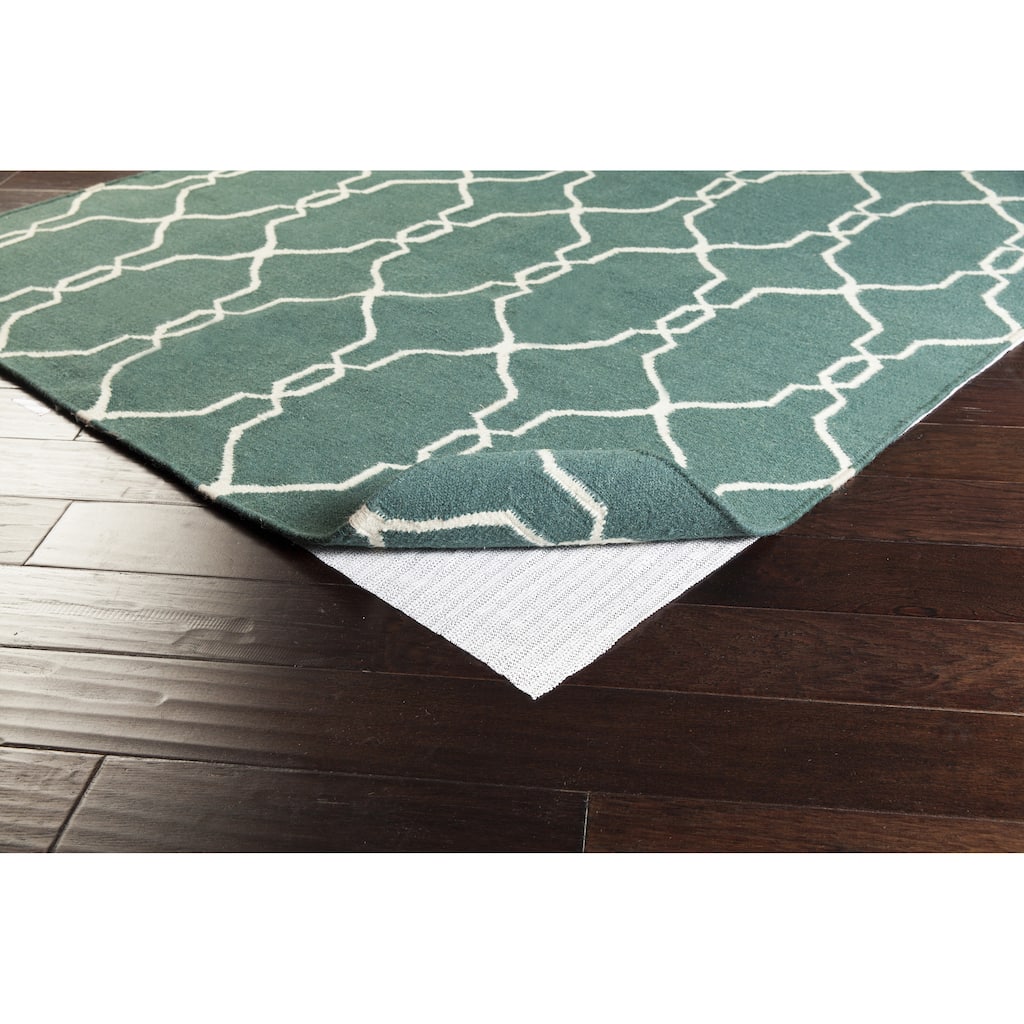 Ultra Secure Lock Grip Reversible Hard Surface Non-slip Rug Pad - White