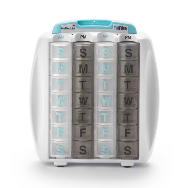 PillRite 1-Month Medication Pillbox Organizer