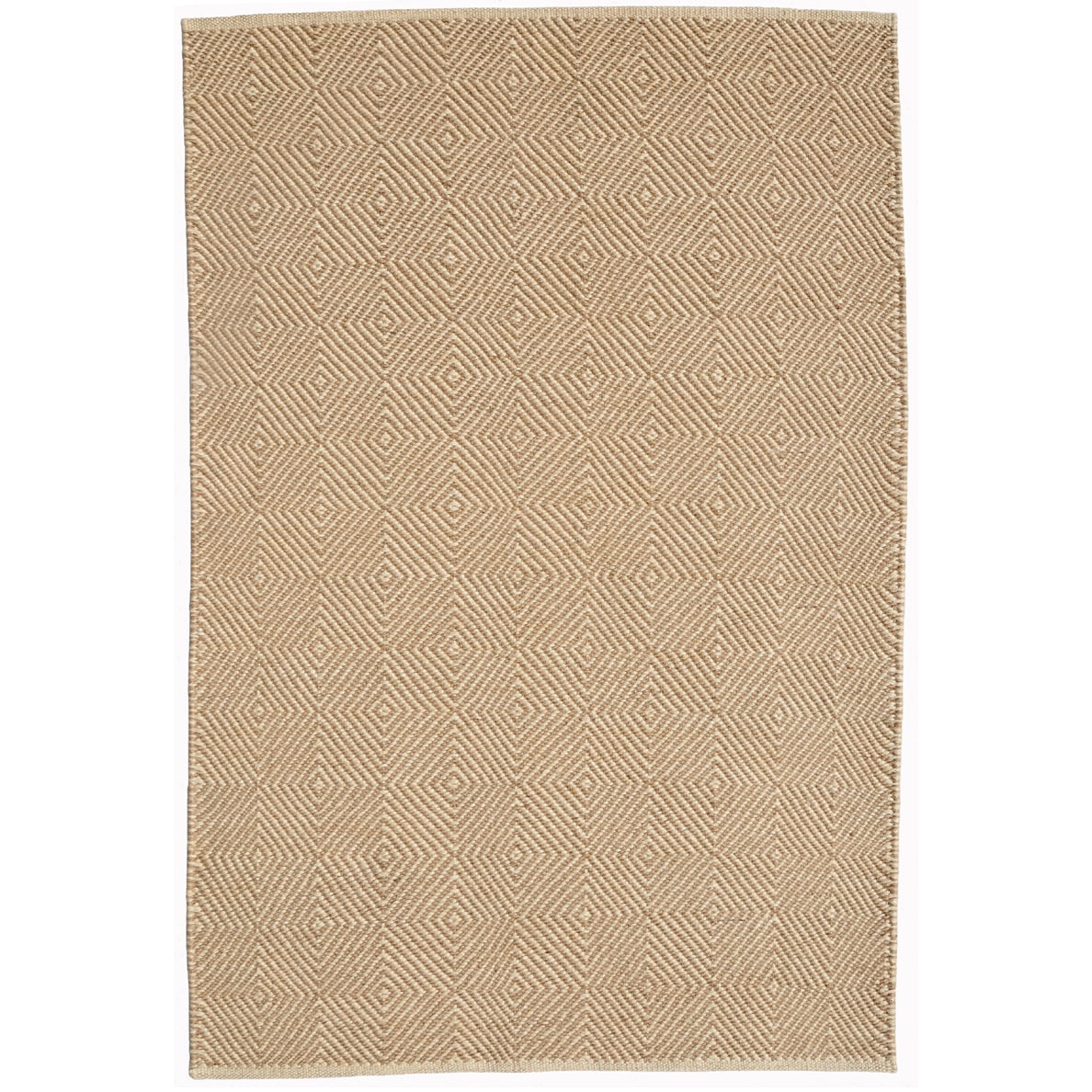 Hand woven Beige Jute Rug (5 X 8)