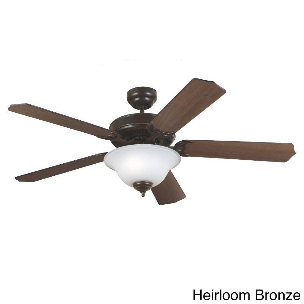 Quality Max Plus Cerused Oak/ Ebony Blades Ceiling Fan