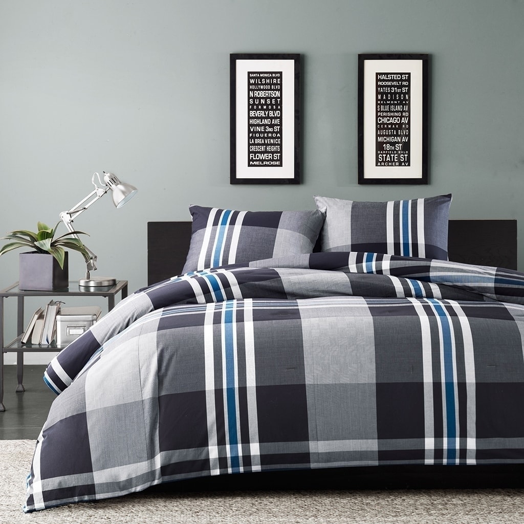 Ink + Ivy Nathan 3 piece Comforter Set