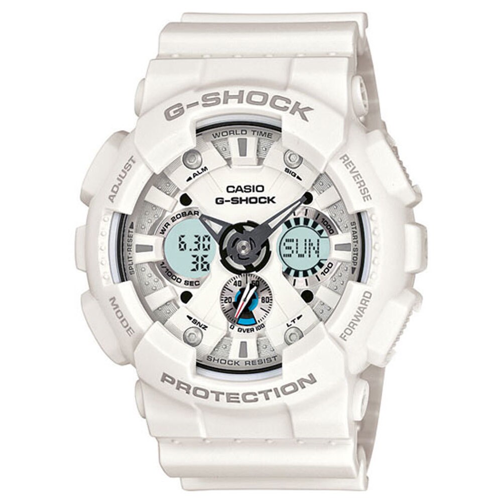 white g shock watch men's