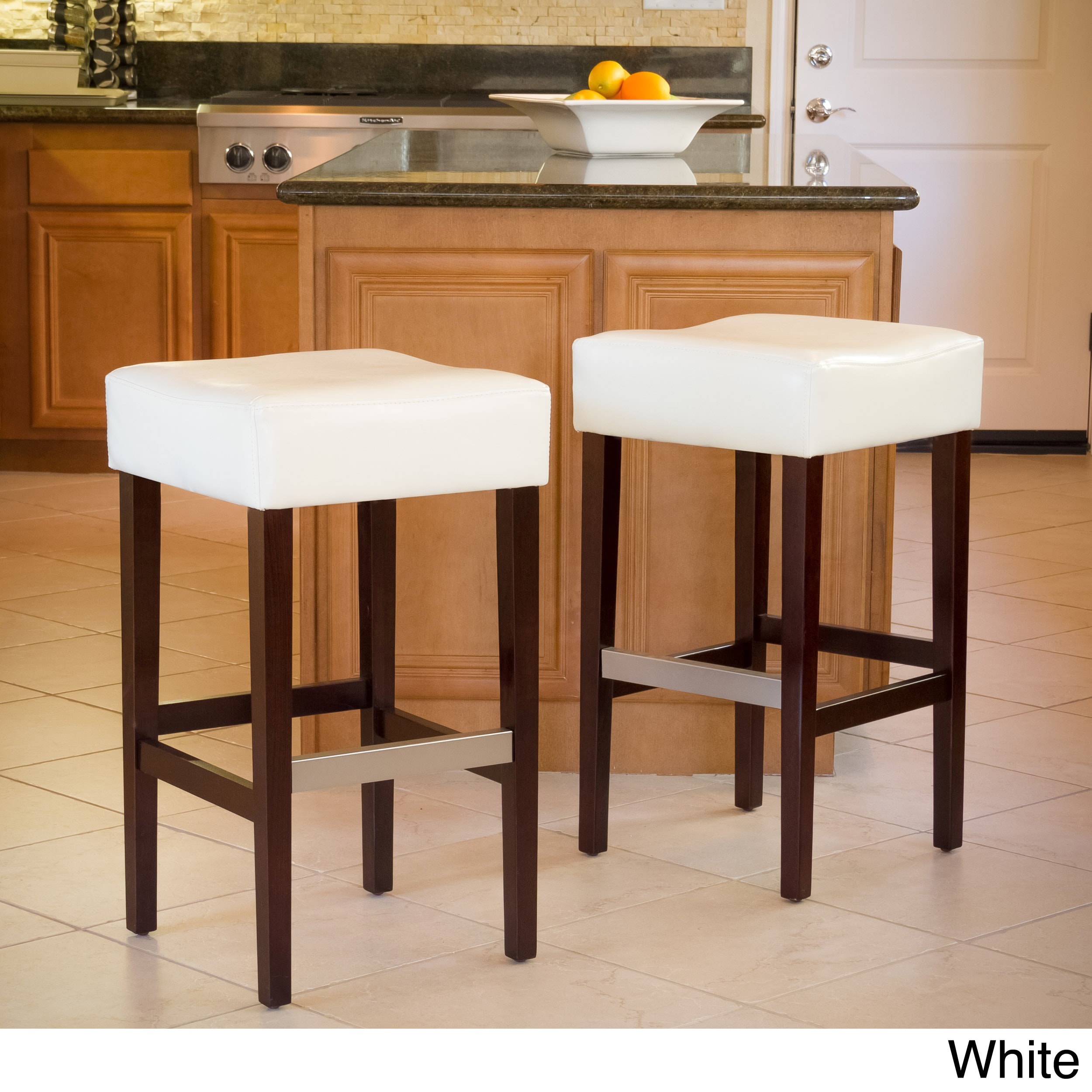 Mondrian Backless Barstool (set Of 2)