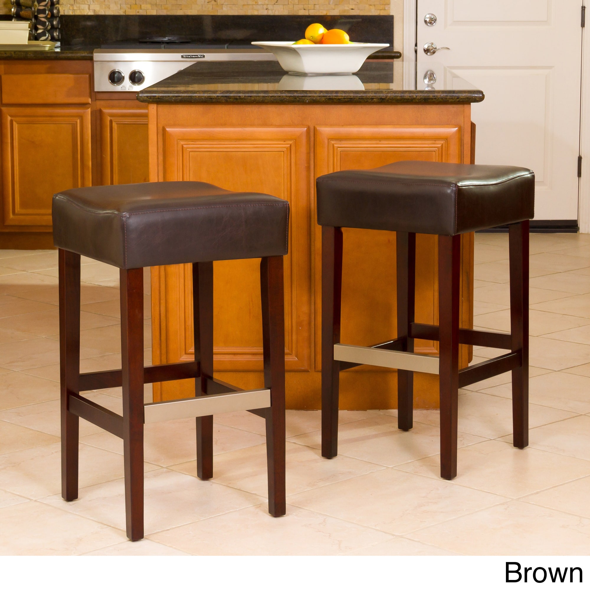 Mondrian Backless Barstool (set Of 2)