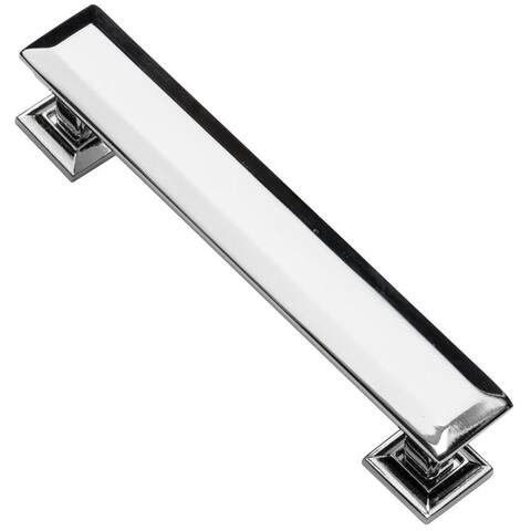 Southern Hills Polished Chrome Cabinet Pull 'Englewood' (Pack of 5) - Silver