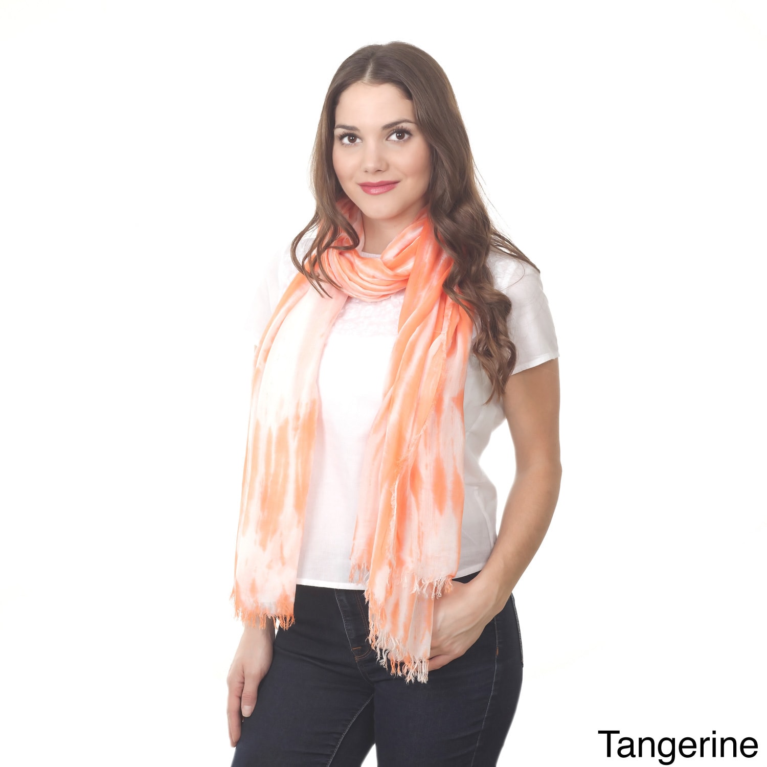 Tie Dye Design Shawl