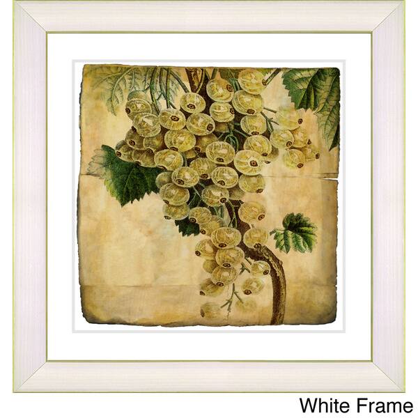 Zhee Singer 'Vintage Botanical No 09 - Antiqued' Framed Fine Art Print