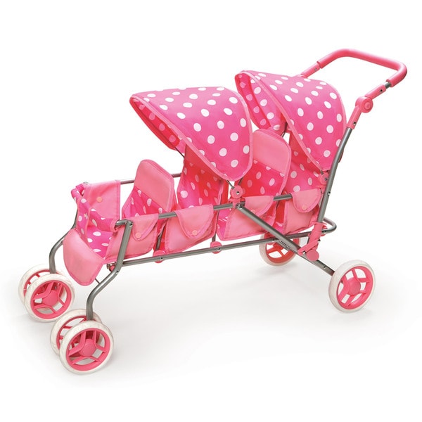 two seat doll stroller