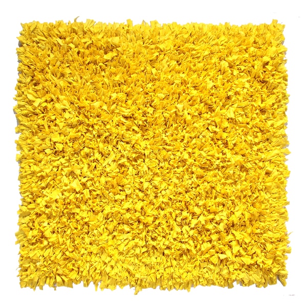 Jersey Yellow Shag Rug (5 x 8)   16184141   Shopping