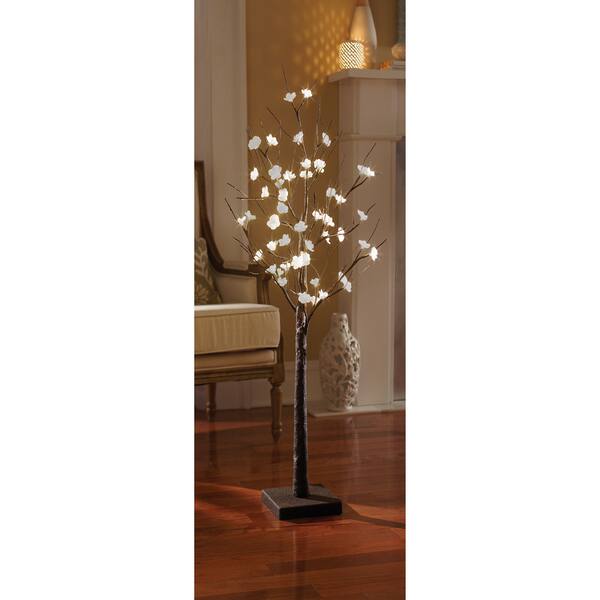 Shop Order Home Collection Led 4ft Cherry Blossom Tree Overstock 8976694