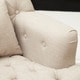 preview thumbnail 15 of 26, Anastasia Tufted Armchair by Christopher Knight Home