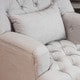 preview thumbnail 24 of 26, Anastasia Tufted Armchair by Christopher Knight Home