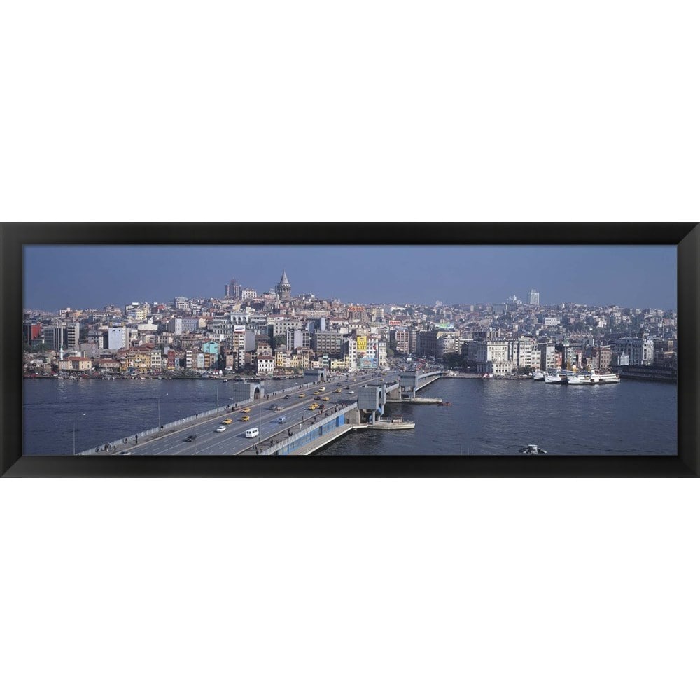 Turkey, Istanbul Framed Panoramic Photo