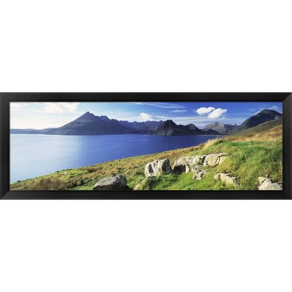 'Cuillins Hills, Isle Of Skye, Scotland' Framed Panoramic Photo ...