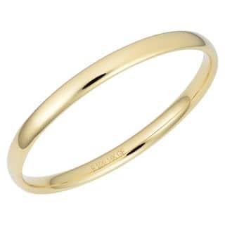 Gold Bracelets Online At Our Best Deals Oro Forte 14k Yellow Gold Filled Polished Slip On Bangle