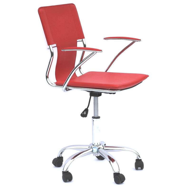 Studio Chrome Plated Adjustable Office Chair