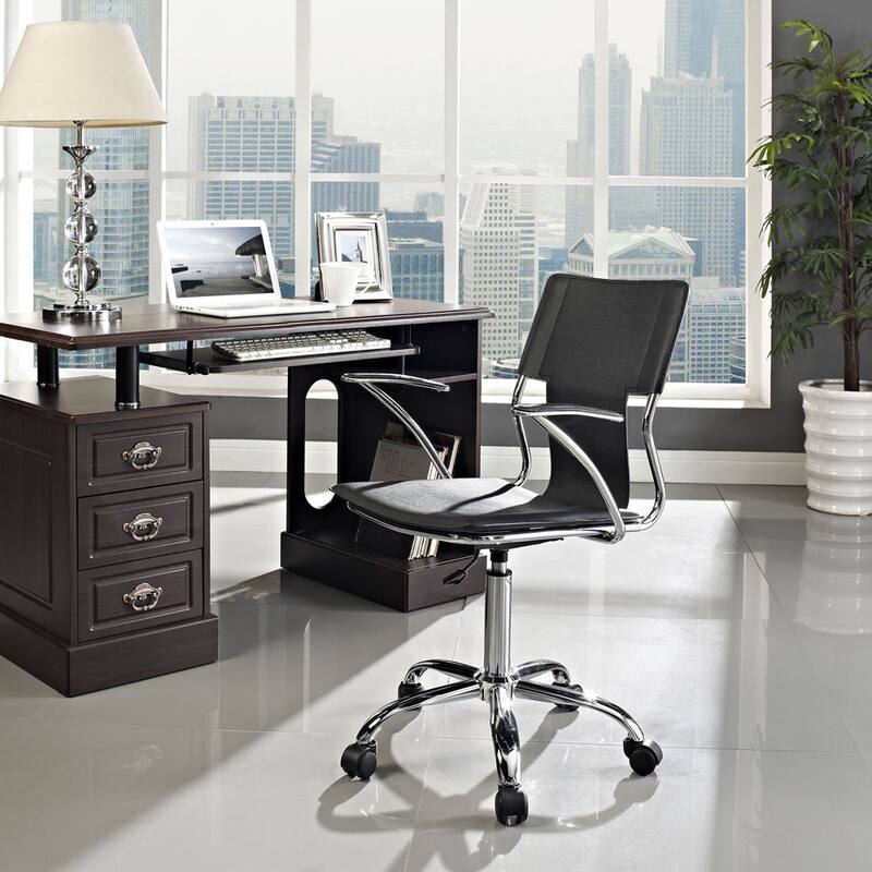Studio Chrome Plated Adjustable Office Chair