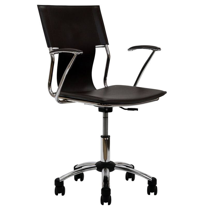 Studio Chrome Plated Adjustable Office Chair