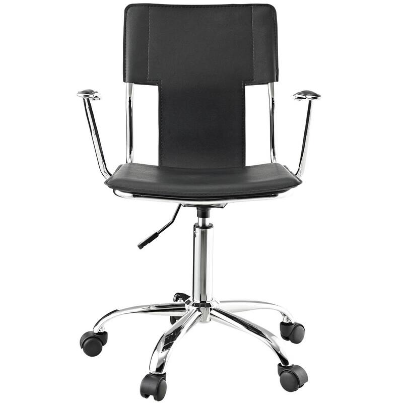 Studio Chrome Plated Adjustable Office Chair