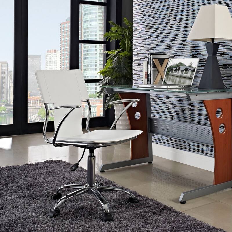 Studio Chrome Plated Adjustable Office Chair
