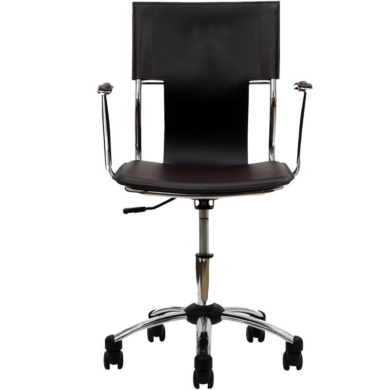 Studio Chrome Plated Adjustable Office Chair