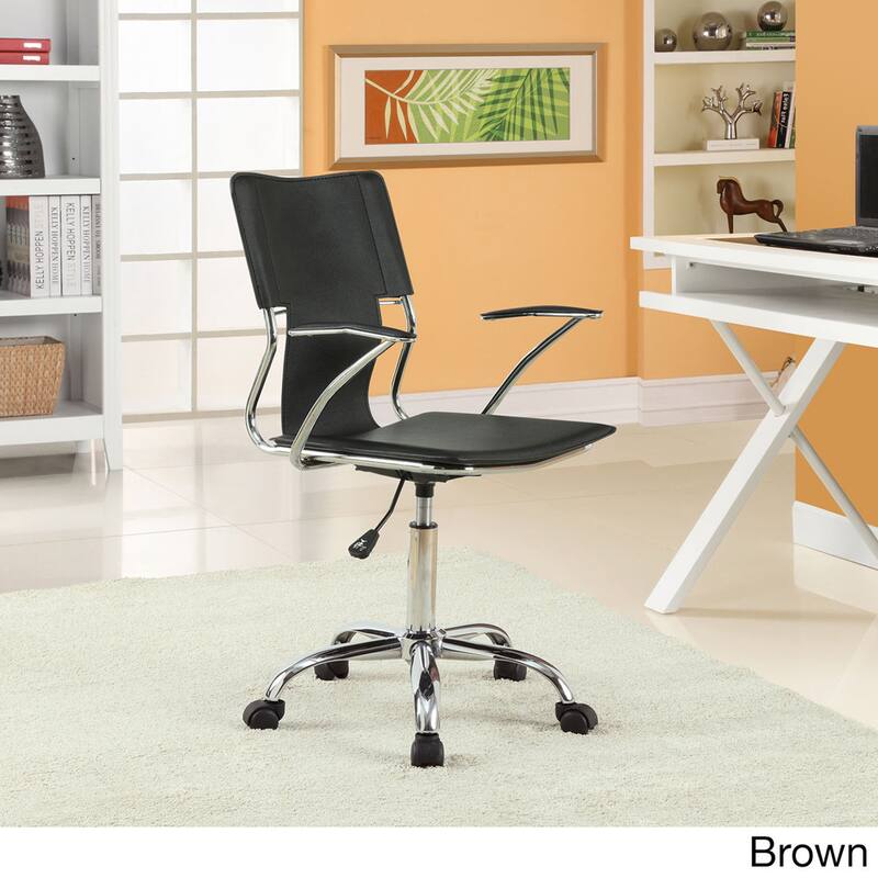Studio Chrome Plated Adjustable Office Chair