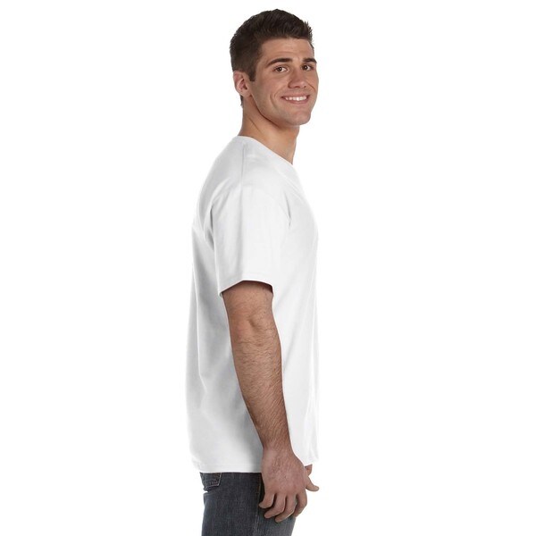 men's heavyweight white t shirt