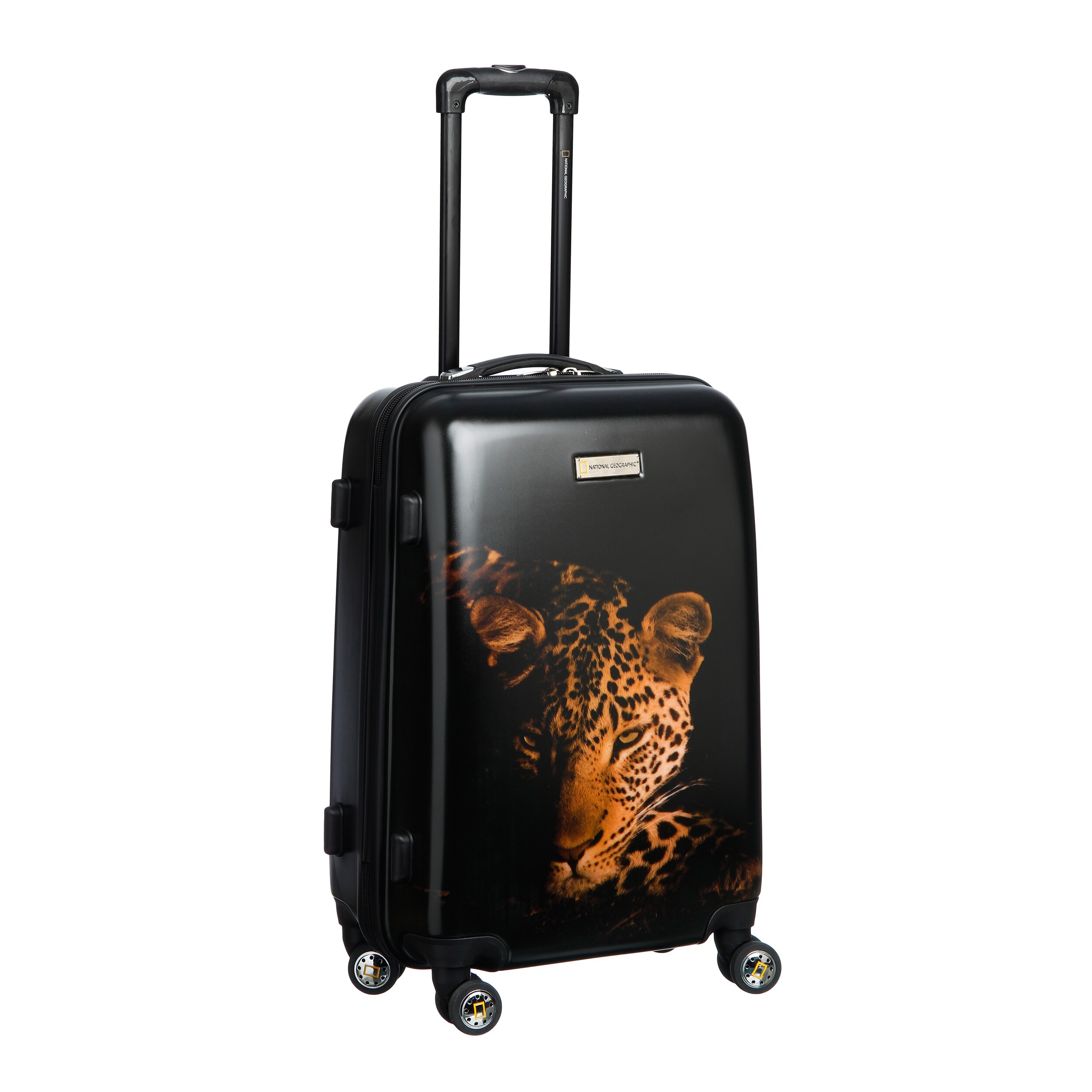 vince camuto leopard luggage