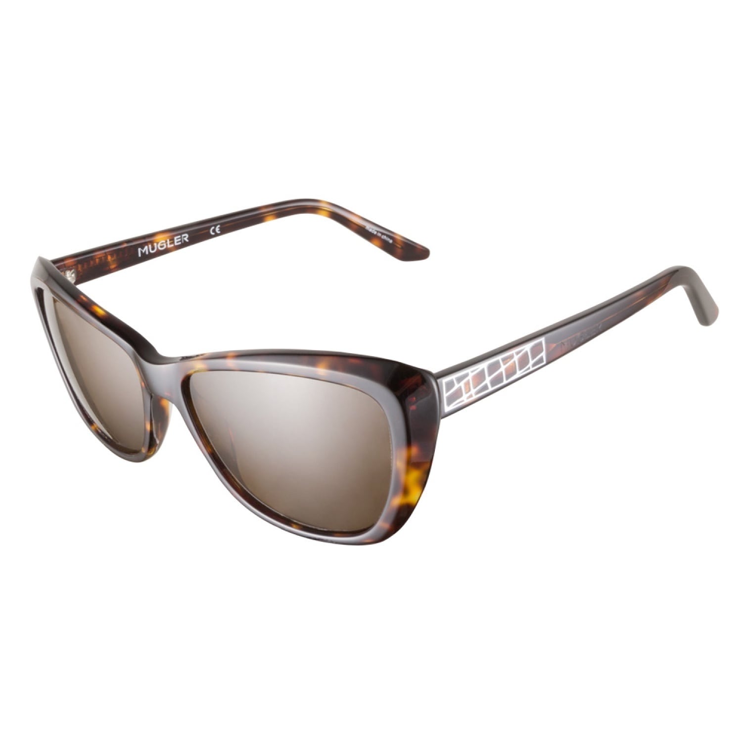 Thierry Mugler Tr2022 C02 Tortoiseshell 56 Sunglasses