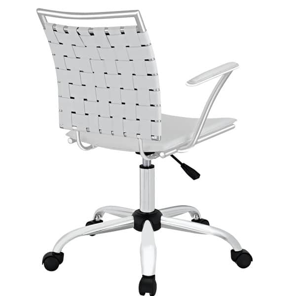 Criss Cross Office Chair White