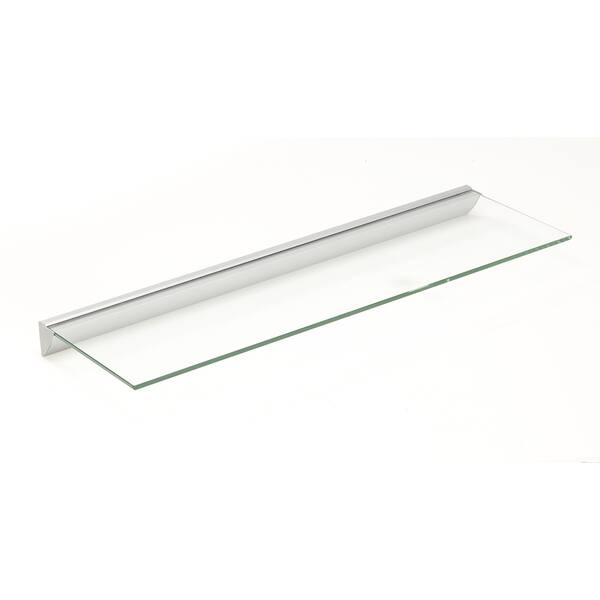 Essentials 8x24 Clear Glass Shelf Kit - - 8979882