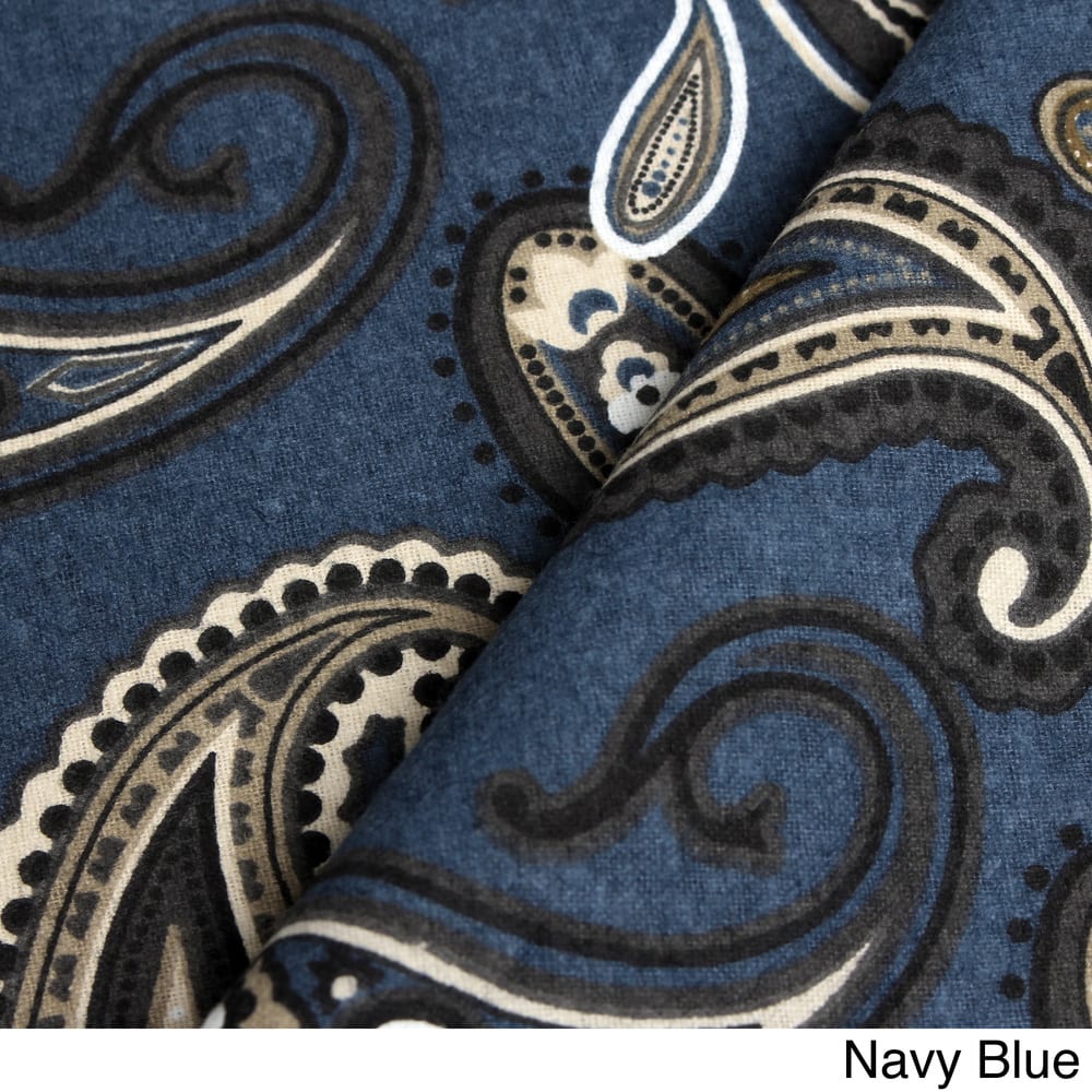 Superior Cotton Flannel Paisley Bed Sheet Set